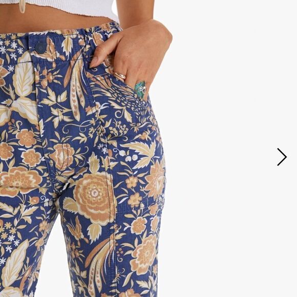 Mother Denim THE SPRINGY ANKLE Pant - The Accidental Florist Size 25 - Picture 15 of 16